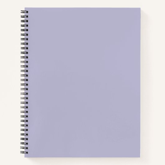 Heather Lila Solid Color Notizblock (Vorderseite)