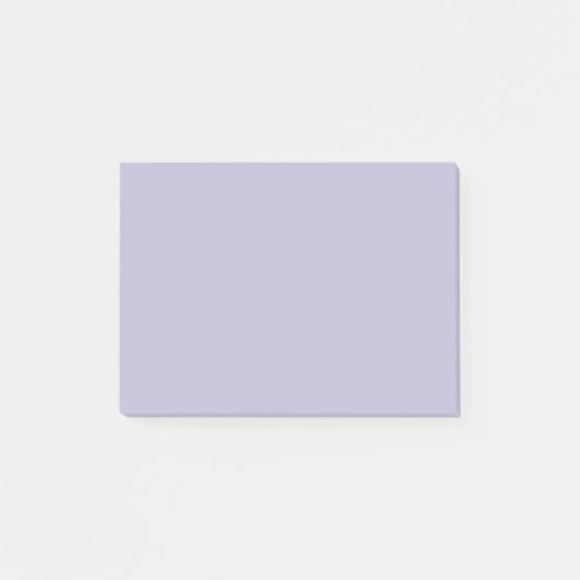 Heather Lila Solid Color Post-it Klebezettel (Vorderseite)