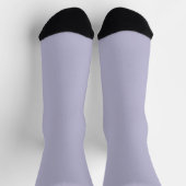 Heather Lila Solid Color Socken (Oben)
