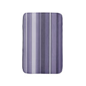 Heather lila Streifen Badematte (Vorderseite Vertikal)