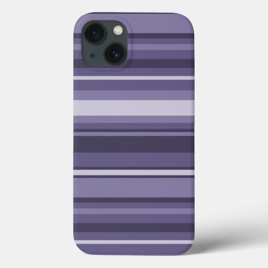 Heather lila Streifen Case-Mate iPhone Gehäuse Hülle (Rückseite)