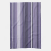 Heather lila Streifen Küchentuch (Vertikal)
