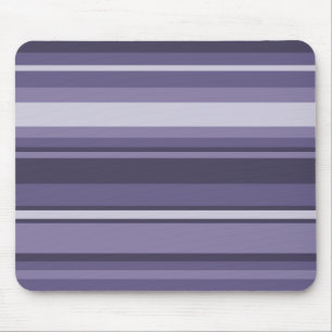 Heather lila Streifen Mousepad