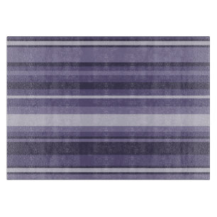 Heather lila Streifen Schneidebrett
