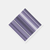 Heather lila Streifen Serviette (Ecke)