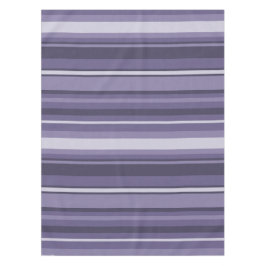 Heather lila Streifen Tischdecke