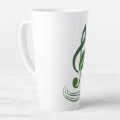 Heather Niemi Savage Logo Großer Latte-Mug Milchtasse (Linke Ecke)