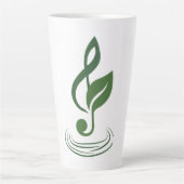 Heather Niemi Savage Logo Großer Latte-Mug Milchtasse (Vorderseite)