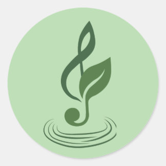 Heather Niemi Savage Logo Large Round Stickers