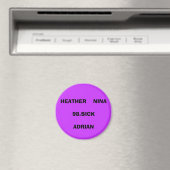 HEATHER NINA98.SICKADRIAN MAGNET (In Situ (Geschirrspüler))