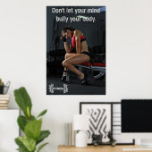 Heather Prescott Fitness & Personal Trainings Poster (Heimbüro)