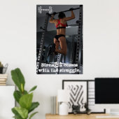 Heather Prescott Fitness & Personal Trainings Poster (Heimbüro)