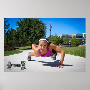 Heather Prescott Fitness prints Poster