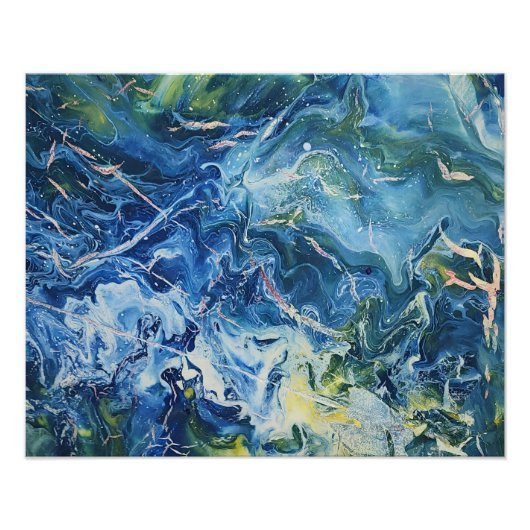 Heather Wycuff - abstraktes Kunstwerk Fotodruck (Vorne)