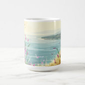 Heather's Embrace am Meer Kaffeetasse (Mittel)