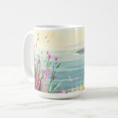 Heather's Embrace am Meer Kaffeetasse (Vorderseite Links)