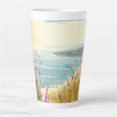 Heather's Embrace am Meer Milchtasse (Vorderseite)