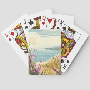 Heather's Embrace am Meer Spielkarten