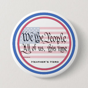 Heather's Herd Button - Wir, die Menschen