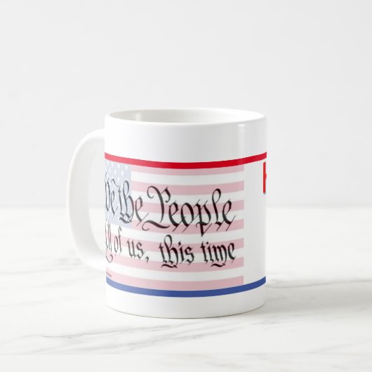 Heather's Herd Tasse - Wir, die Menschen (Vorderseite Links)