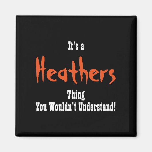 Heathers Magnet (Vorne)