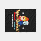 Heating And Cooling Brothers Christmas Retro  Fleecedecke (Vorderseite (Horizontal))