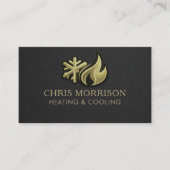 Heating and Cooling Professional Visitenkarte (Vorderseite)