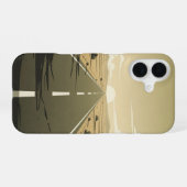 Heatline Horizont iPhone 16 Hülle (Rückseite (Horizontal))