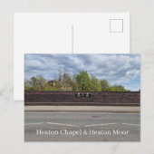 Heaton Kapelle & Heaton Moor Postkarte (Vorne/Hinten)