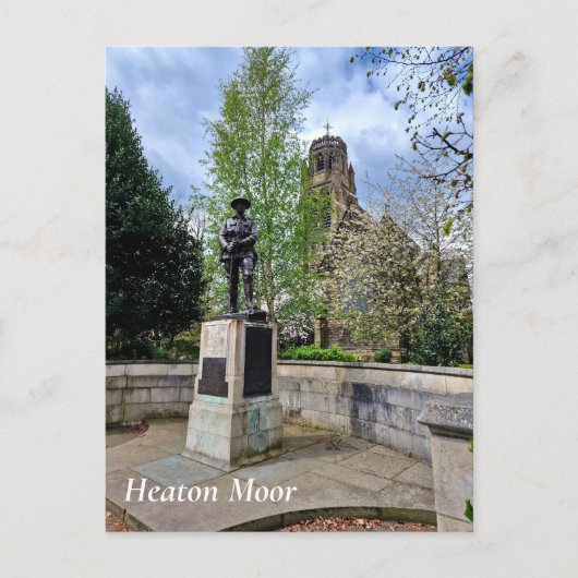 Heaton Moor Postkarte (Vorderseite)