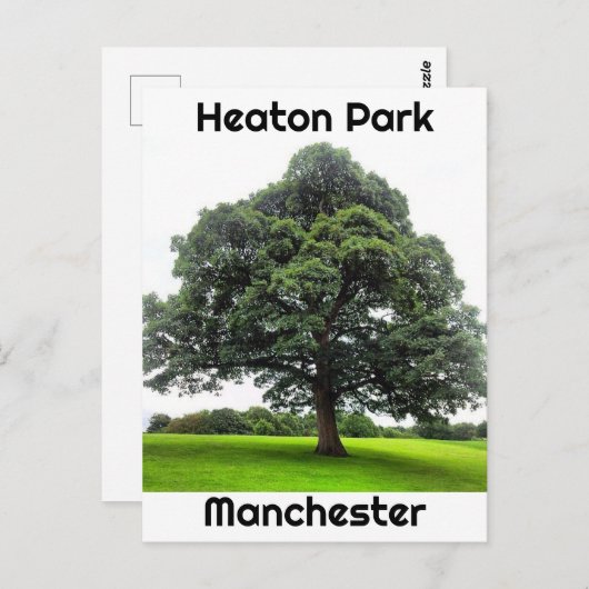 Heaton Park Postkarte (Vorne/Hinten)