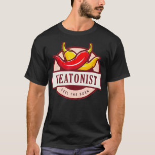 Heatonist Funny Hot Sauce Lover Gewürzter Chili T-Shirt