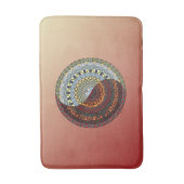 Heaven and Hell Bath Mat Badematte (Vorderseite Vertikal)