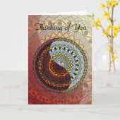 Heaven and Hell Card Karte (Gelbe Blume)