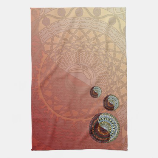 Heaven and Hell Hand Handtuch (Vertikal)