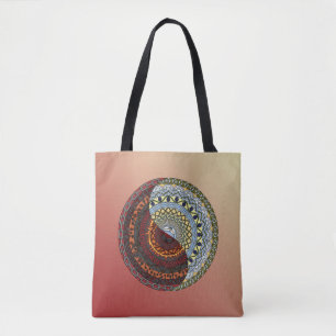 Heaven and Hell Mandala All-Over-Print Bag Tasche