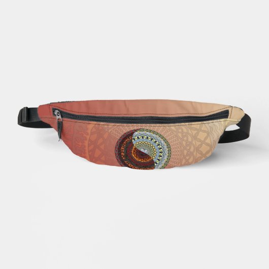 Heaven and Hell Mandala Bauchtasche (Vorderseite)