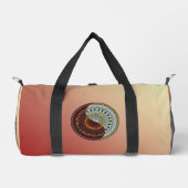 Heaven and Hell Mandala Duffle Bag (Vorderseite)