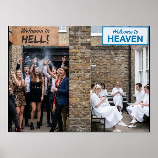Heaven and Hell Poster (Vorne)