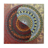 Heaven and Hell Tile Fliese (Vorderseite)