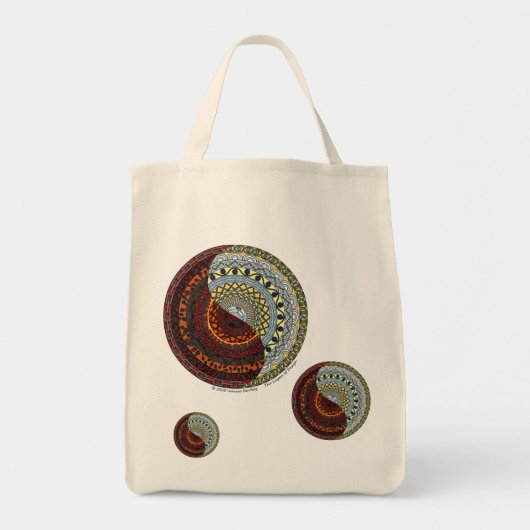 Heaven and Hell Tote Bag Tragetasche (Vorne)