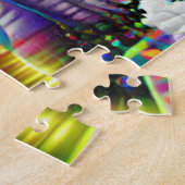 Heaven Angel Frau Stadt Psychedelic Helle Puzzle (Seite)