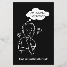 Heaven Bible Quiz Flyer