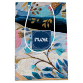 Heaven Botanical Florist Gift Bag Mittlere Geschenktüte (Vorderseite)