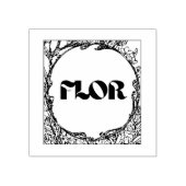 Heaven Botanical Florist Stamp Gummistempel (Prägung)