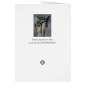Heaven Bound Angel Card (Hinten)