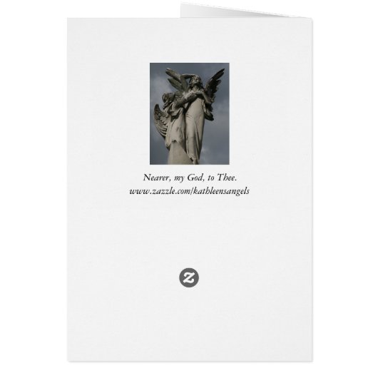 Heaven Bound Angel Card (Hinten)