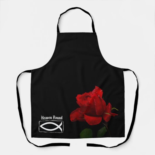 Heaven Bound Rose Schürze (Vorderseite)
