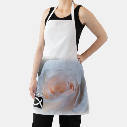 Heaven Bound White Rose Schürze (InSitu)