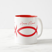 Heaven Bound Zwei-Tone-Kaffee-Tasse Zweifarbige Tasse (VorderseiteRechts)